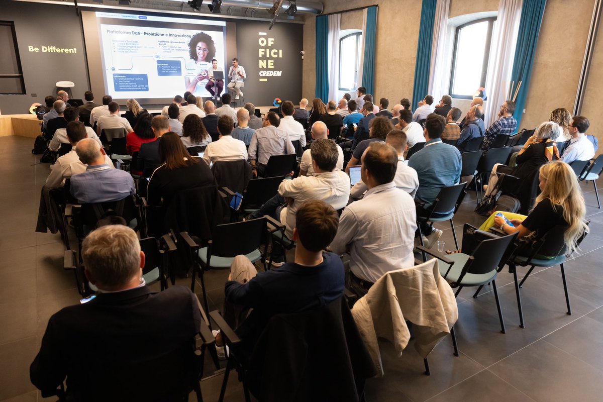 Nei giorni scorsi a #OfficineCredem 💪

<a href="/credem/">Credem Banca</a> <a href="/CredemtelEventi/">Credemtel Eventi</a> #gruppocredem <a href="/GoogleCloud_IT/">Google Cloud Italia</a> <a href="/PierG/">PierG</a> #innovazione #futuro