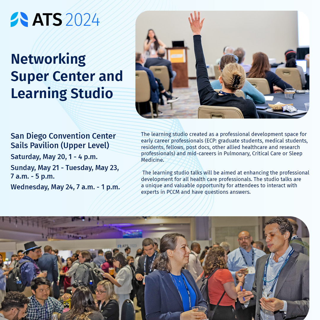 Check out the Networking Supercenter and Learning Studio today! From 1pm.  The studio talks are a unique and valuable opportunity for attendees to interact with experts in PCCM and have questions answers. 🔗ow.ly/C2jr50RHBEo