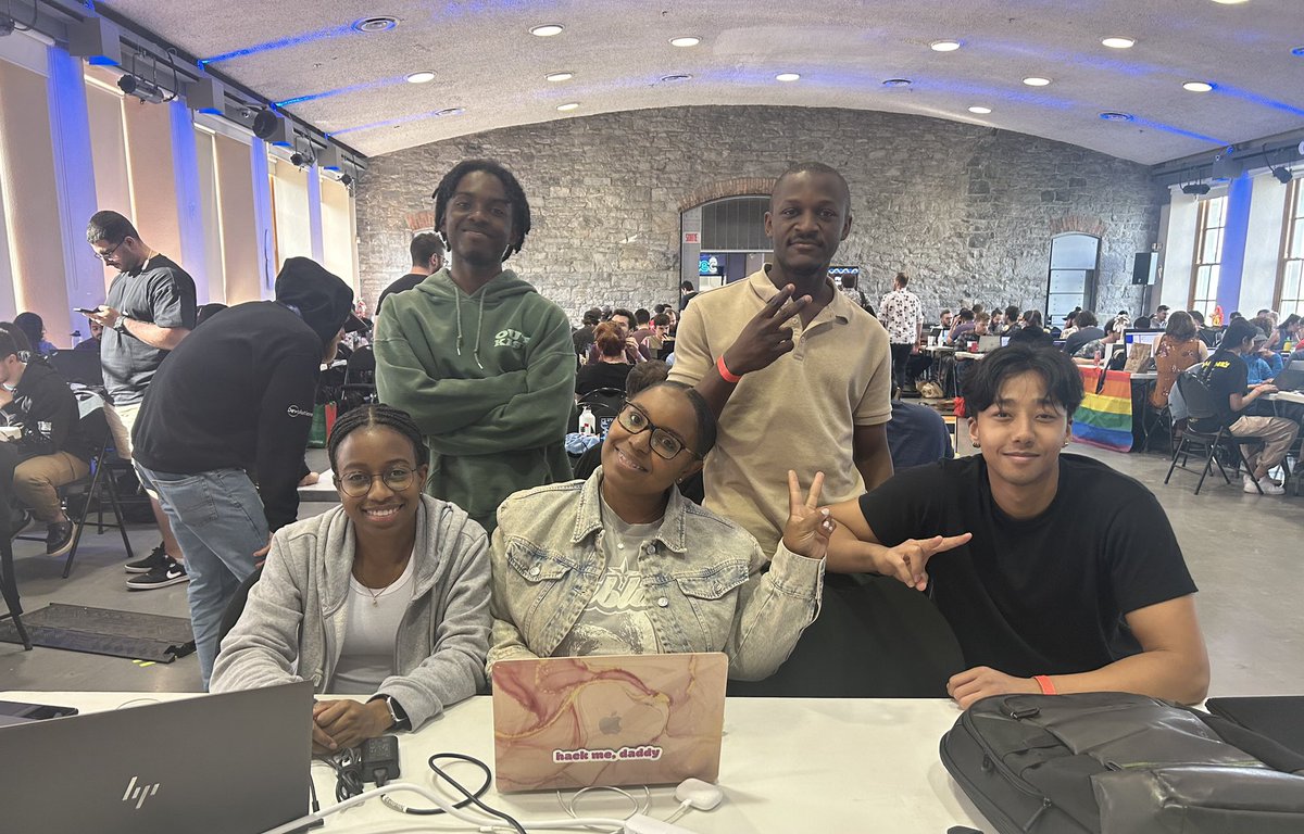 BlackInCyberCo1's tweet photo. Rooting for our Director of Partnerships - DiJHacksBlue and her CTF Teammates ๐ป๐ฉ@ BPTN CTF Event ๐๐๐จ๐ฆ
โ
#BlacksInCyber #BlacksInCybersecurity #BlacksInCyberCanada #BIC_Canada #BPTN #OBSIDI https://t.co/py08jhx6sK