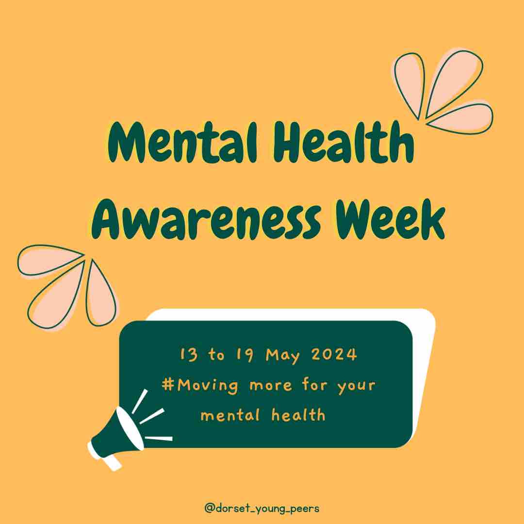Dorsetdiscovery's tweet photo. It’s #mentalhealthawarenessweek and the theme is “movement”. We know that movement is not always accessible for people. Our post highlights some of the ways to manage the barriers people may encounter. Remember, movement is different for everyone and that’s okay! 💚 https://t.co/GMilZruLip