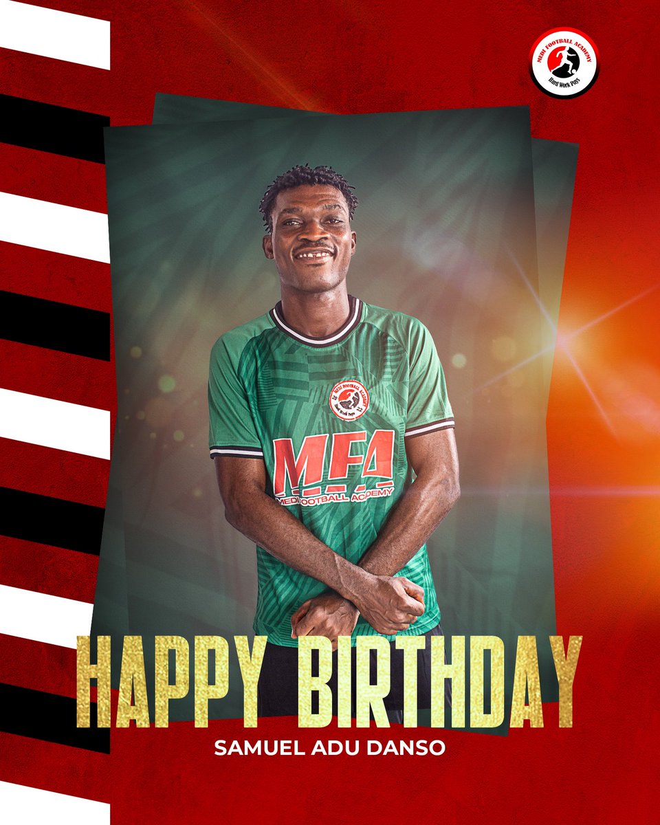 Enjoy your day, Danso... 🎊🎂🎉🎈⚽️🏃❤️ God bless you.😍 
. 
.

#medifootballacademy #BringBackTheLove #football #ghana #youngtalent #gbawe #prideofgbawe #madeingbawe #Birthday #HappyNewYear #african