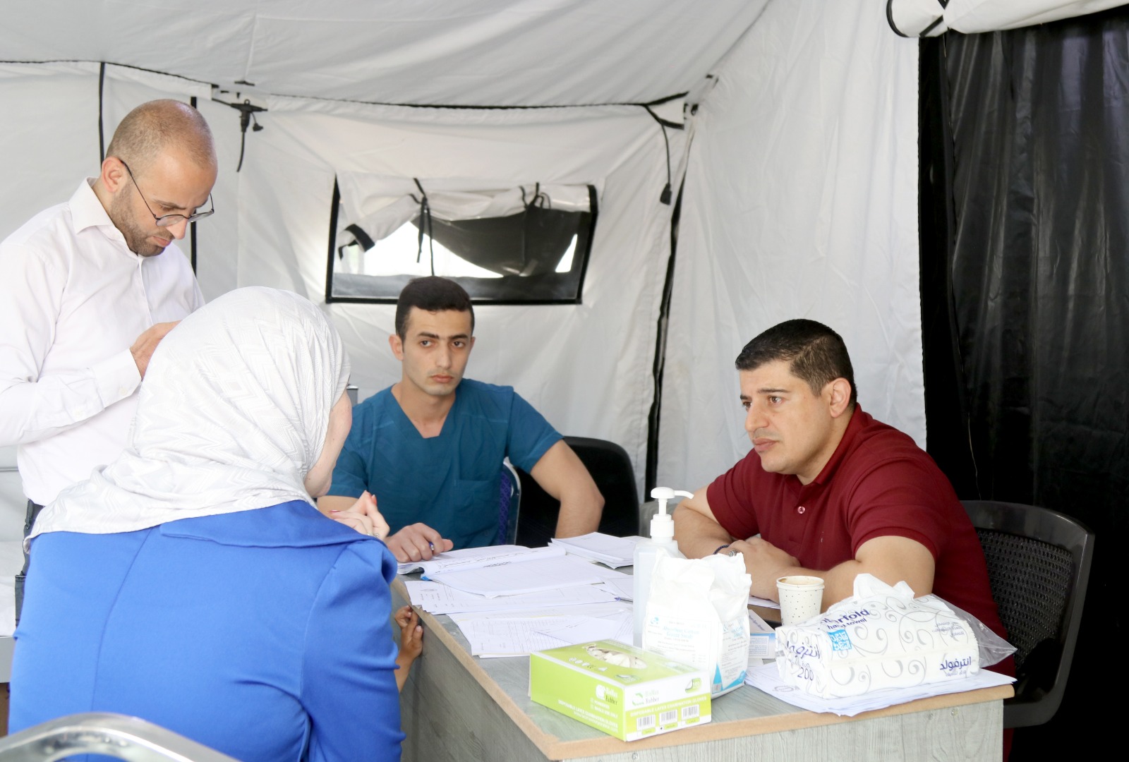 المستشفى الميداني الأردني نابلس2 يجري العديد من العمليات #بترا 