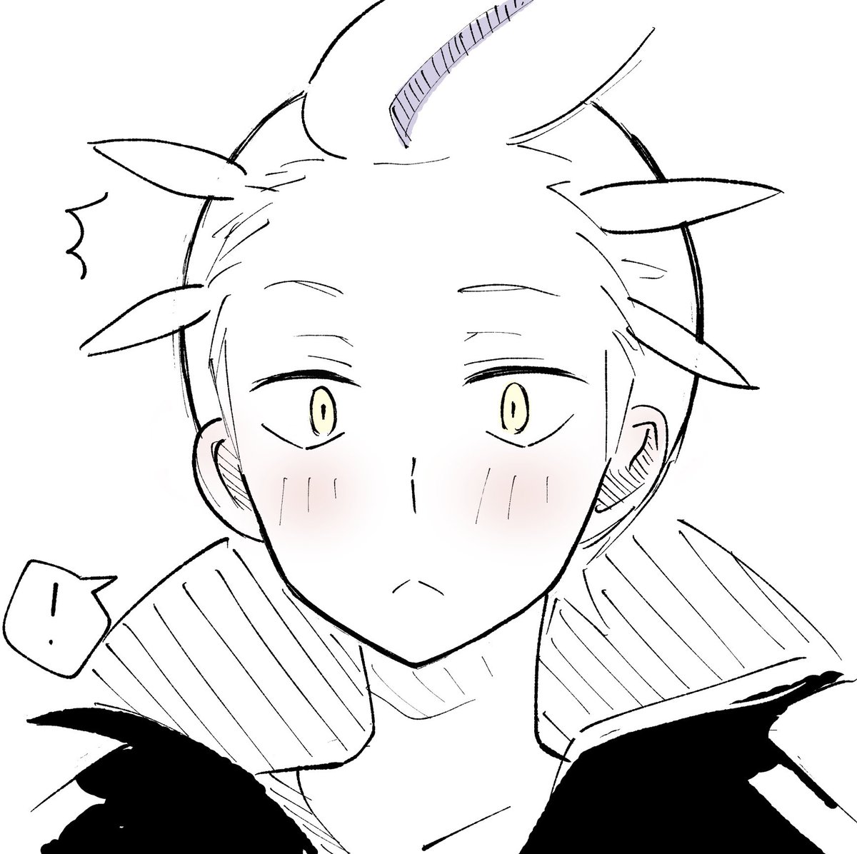 たまには照れて赤くなるkktbtさんとかもいいよね落書き 