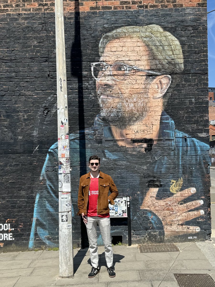 Getting ready for the last game of Jurgen Klopp at Anfield Stadium. He was so much more than the coach of Liverpool.