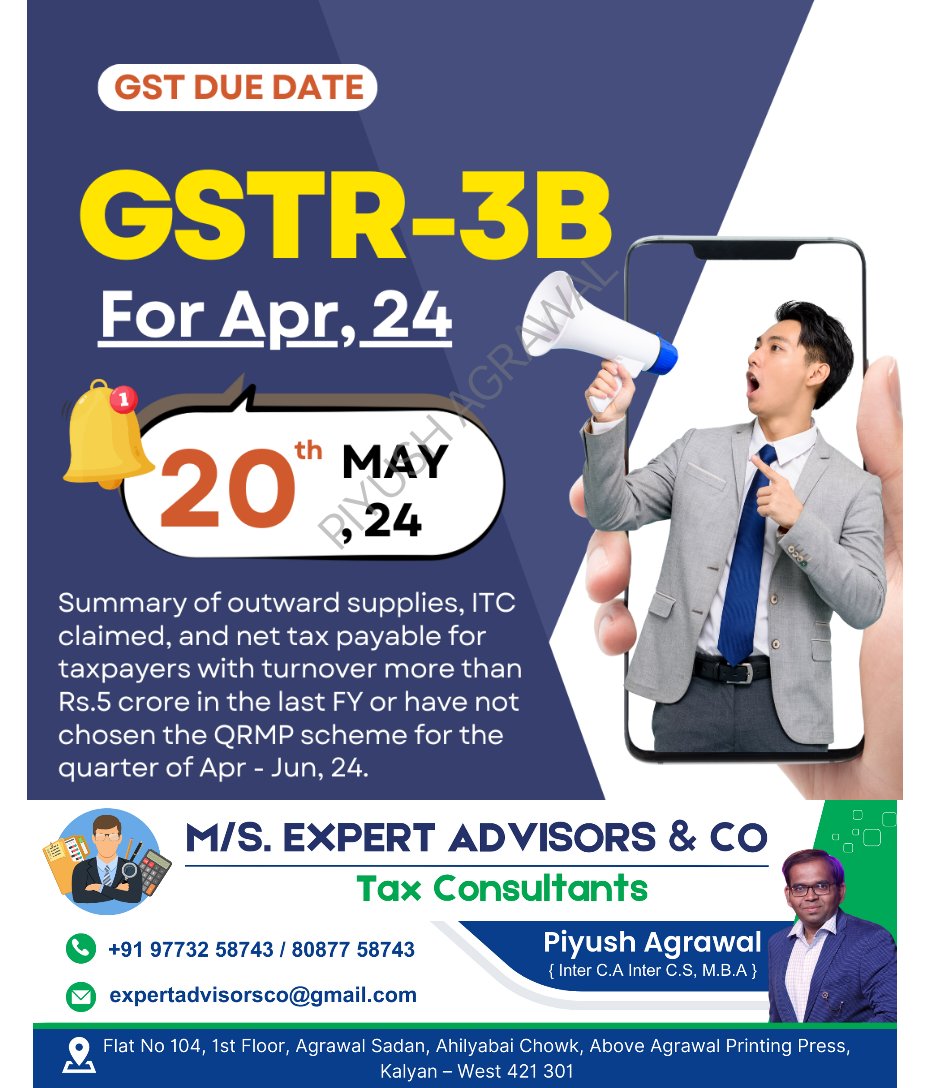 GSTR-3B #GSTR3B
#GSTIndia
#TaxFiling
#GSTReturn
#GSTCompliance
#IndianEconomy
#FinancialCompliance
#TaxUpdates
#BusinessTax
#CorporateFinance