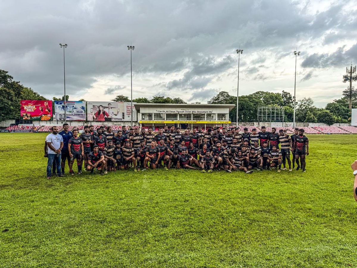 Had a grate time playing for Sri Lanka Lawyers' Rugby against the University of Moratuwa at Havelock Park today. It felt great to be back on the field after a long time!