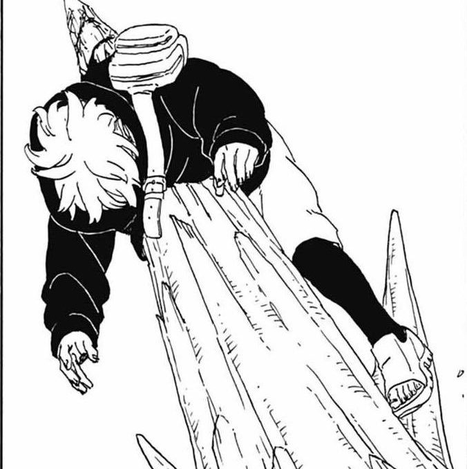 Code5629's tweet image. Inojin has two scenarios now:
A.He d!es
B.Hima saves heals him somehow
Even if amado for some reason wants to help he literally cant inojin probably only has seconds left few minutes at best no way he is surviving the trip back to konoha😭😓