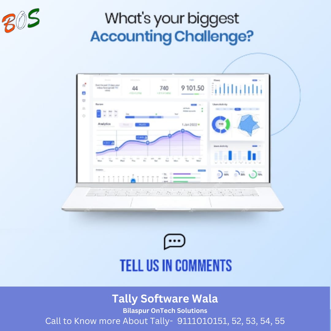 Comment below!

#software #tallysoftwareservices #TallyPrime #businessmanagement #tallykorba #tallybilaspur #tallychhattisgarh #tallysoftwarewala #bilaspurontechsolutions #thinktallythinkbos