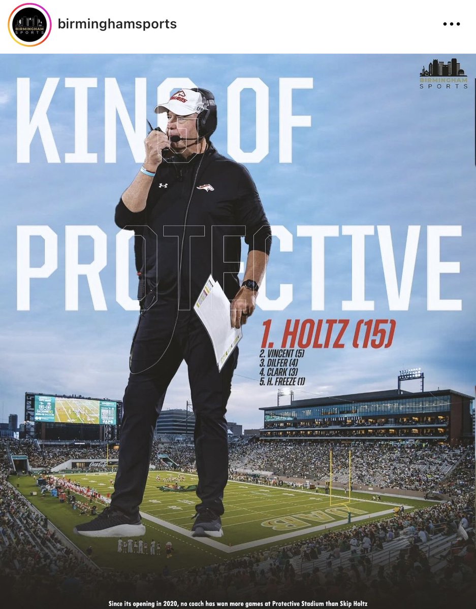 We all knew it! #KingOfProtective #KingsOfSpring #BestCoachEver <a href="/CoachSHoltz/">Skip Holtz</a>