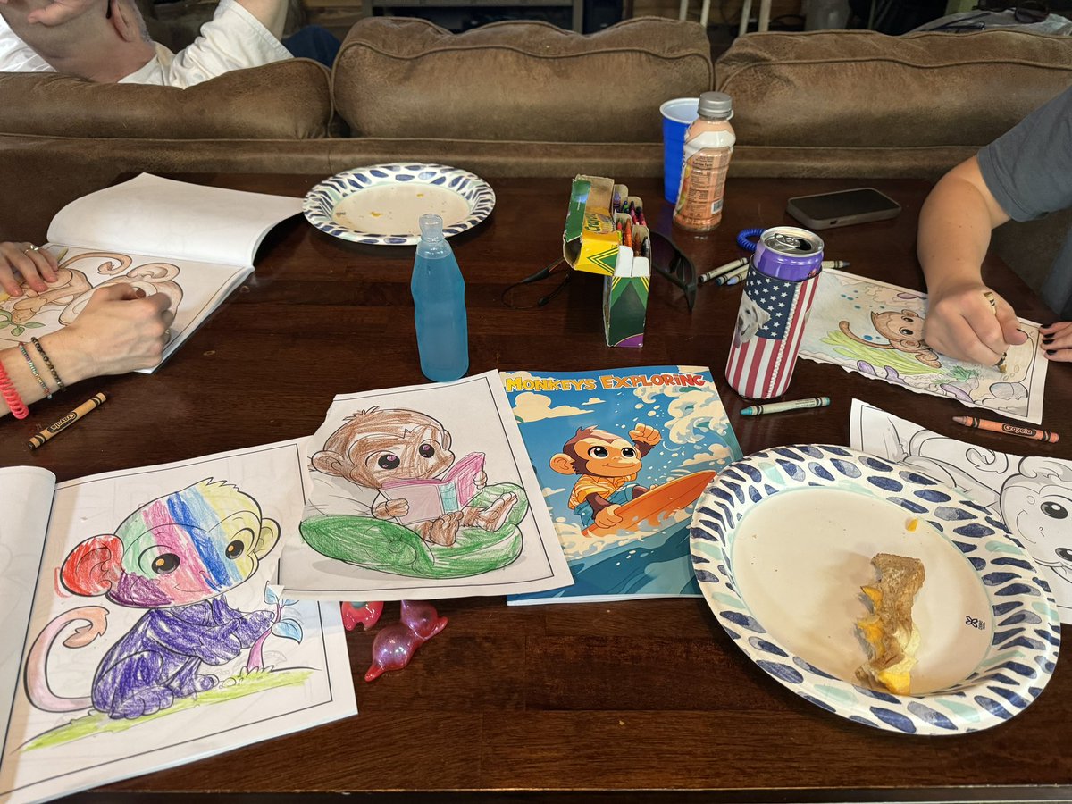 LilGreazy’s coloring books are a hit!