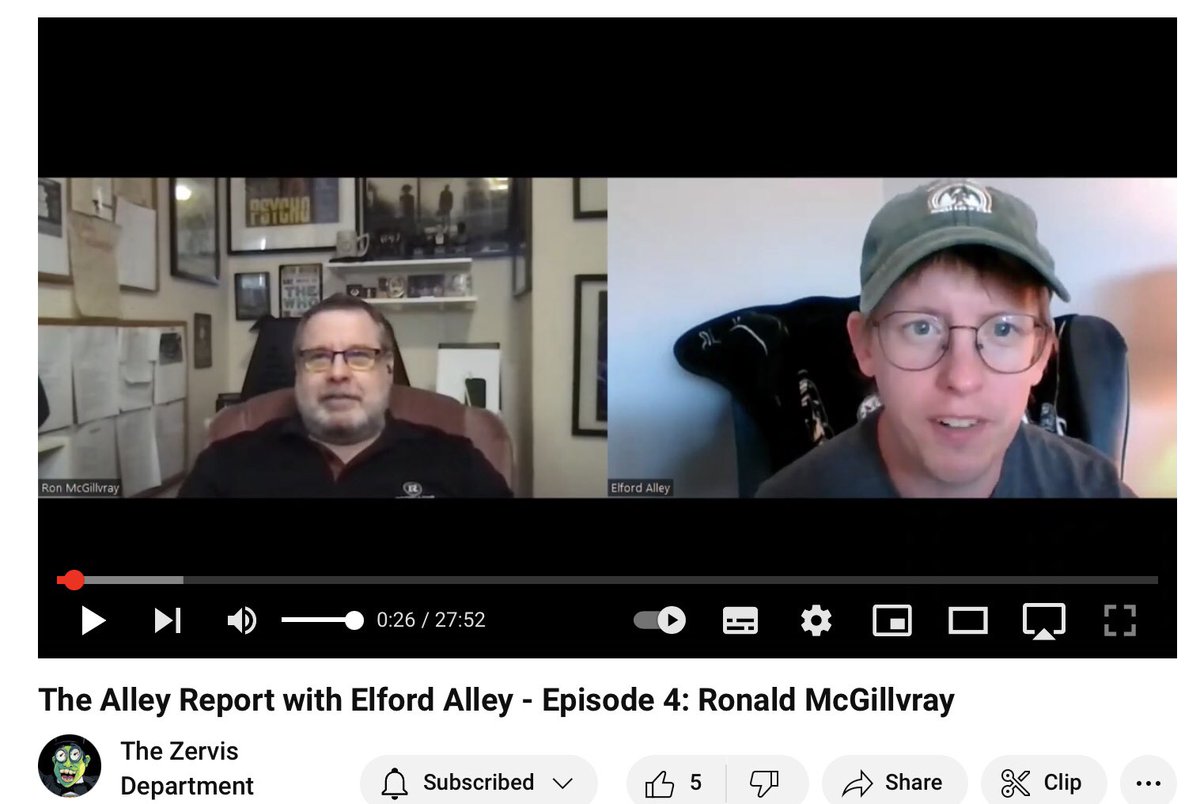 A big shout out to @ElfordAlley for having me on his podcast, “The Alley Report,” brought to you by @Zervco. We had a great conversation so why not check it out here: youtu.be/2cy20SA50Ds?si…
