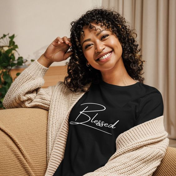 🌟 Explore Comfort, Redefine Style! Unveil the essence of comfort with our Blessed Women's Tee Collection. Elevate your wardrobe effortlessly! Shop now: etsy.me/3QQJyCo #WomensFashion #ComfortStyle #TrendyTees #Fashionista #EtsyFinds #ShopNow #BlessedWomen #FashionForward