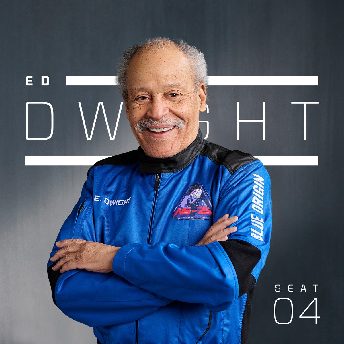 Really excited for Ed Dwight at age 90 to have this opportunity to get a small “taste” of space. Ed Dwight was selected as the nation’s first Black astronaut candidate in 1961, but was never afforded the opportunity to fly. TODAY is your day.  #GodSpeed