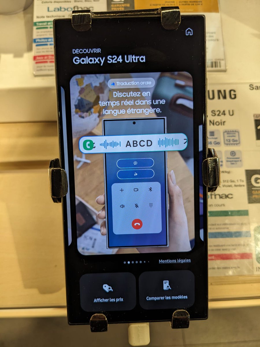 « Discutez en temps réel dans une langue étrangère » : Le nouveau Samsung « Intelligence Artificielle » fait des promesses fort inquiétantes pour le futur des profs de langue étrangère.