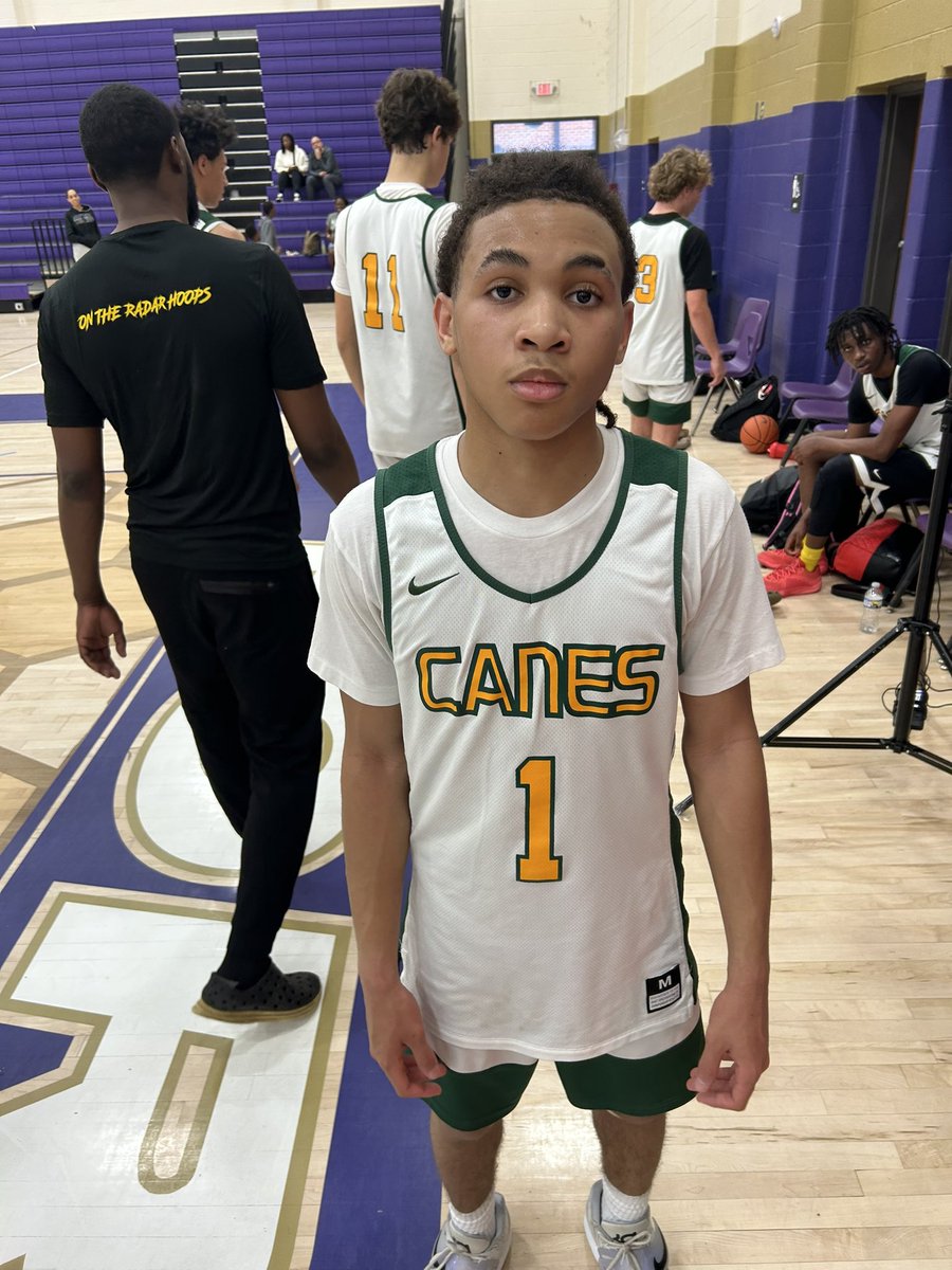 Joshua Handley of @CanesGa is a smaller PG that gets to his spots and scores in bunches and has a super tight handle! @josh_known2026 @OntheRadarHoops @Jr_OTRH @DrKrisWatkins @TaiYoungHoops @Proven_Prospect @1stloveb @ROSSVDG14