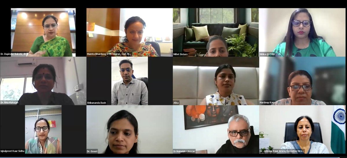 Transformative strides by #SHE Cohort Women Founders,fruitful interaction with @JKAroraEDPSCST & ecosystem enablers Commitment for unwavering support to SHE Startups in the realm of techpreneurship #creating equitable startup landscape Punjab #Empowerment #Innovation @trahul1976