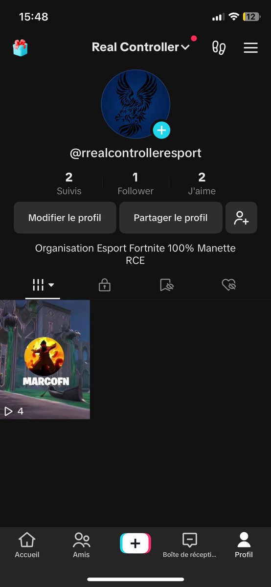 Realcontroller1's tweet image. BIENTÔT UNE ANNONCE SUR TIK TOK ALLER VOUS FOLLOW !!!!