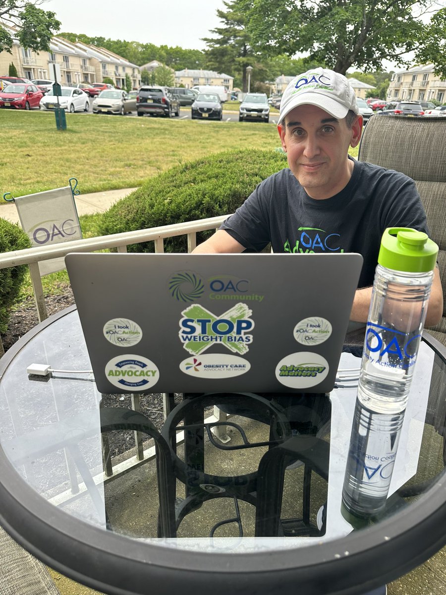 I'm getting ready to log onto #YWM2024virtual watching from Brick, NJ. It's not too late to register for FREE before it starts at noon, register for the $25 version that gets you access to the recordings after the convention AND access to OAC community+ membership. @ObesityAction