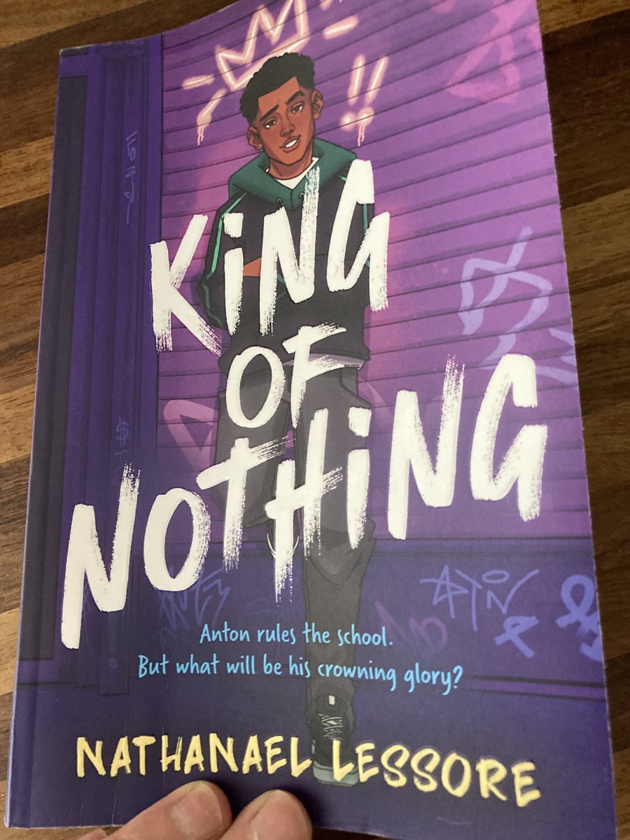 Another perfect book by @NateLessore, King of Nothing is a work of double bubble genius, all i want to do is start it all over again… wow wow wow
