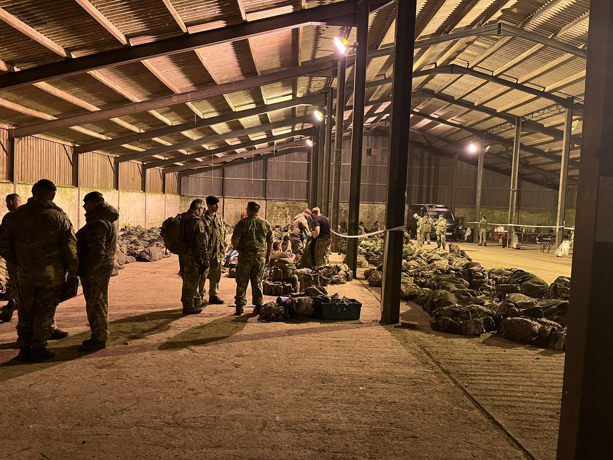 Congratulations to all those Army Cadets who took part in Ex CADET CAMBRIAN PATROL 24. Endurance, navigation, tactics &amp; character tested over a challenging 2 days. Well done all. #CCP24