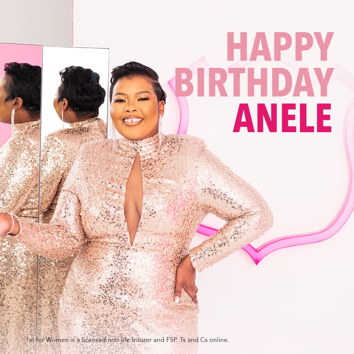 Join us in wishing one of the queens of fearless, @Anele, a happy birthday. Today we celebrate you. 🎂 #Fearless40