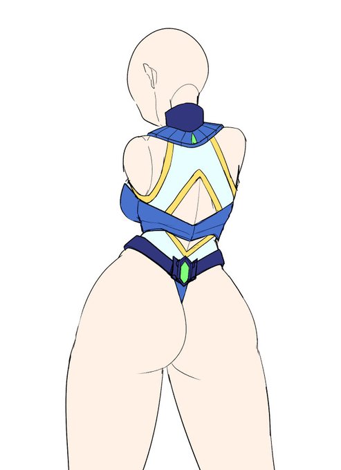 背中のデザインラフ 