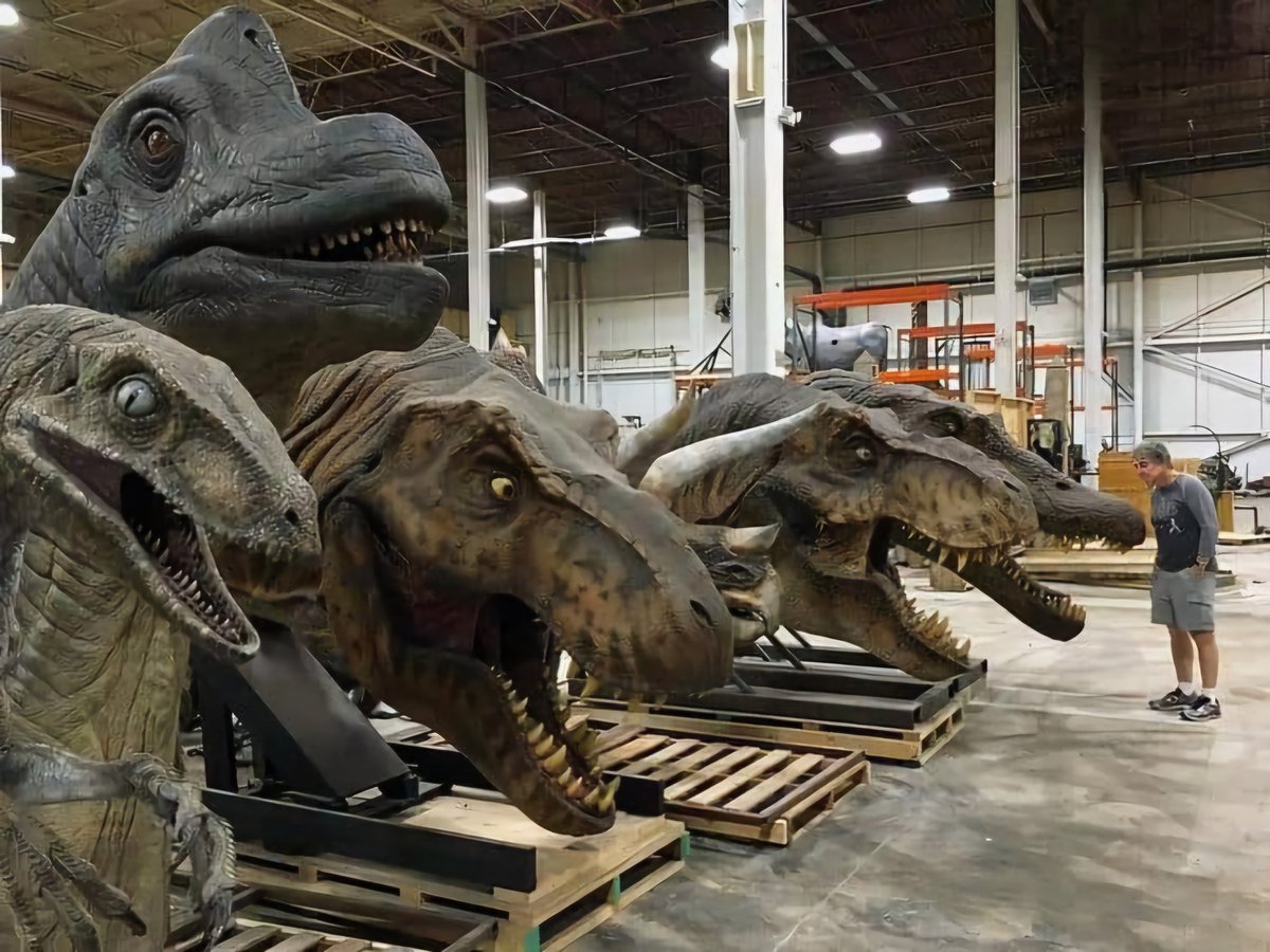 JurassicWorld_4's tweet photo. ¿Sabíais que después de cada rodaje de #JurassicPark #JurassicWorld se les cortaba la cabeza a los dinosaurios para que estos no causarán estragos en el mundo real?. 😱😅😉

Aquí la imagen que lo muestra: https://t.co/4NzkPvui1X