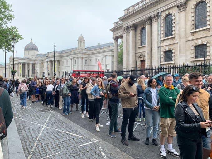 Yesterday, South Africans across the World were voting. This was in London. They are many South Africans abroad, taking the jobs of locals. All these, I doubt if they have papers. If foreign nationals from South Africa take jobs in England, where will the English be employed !!!