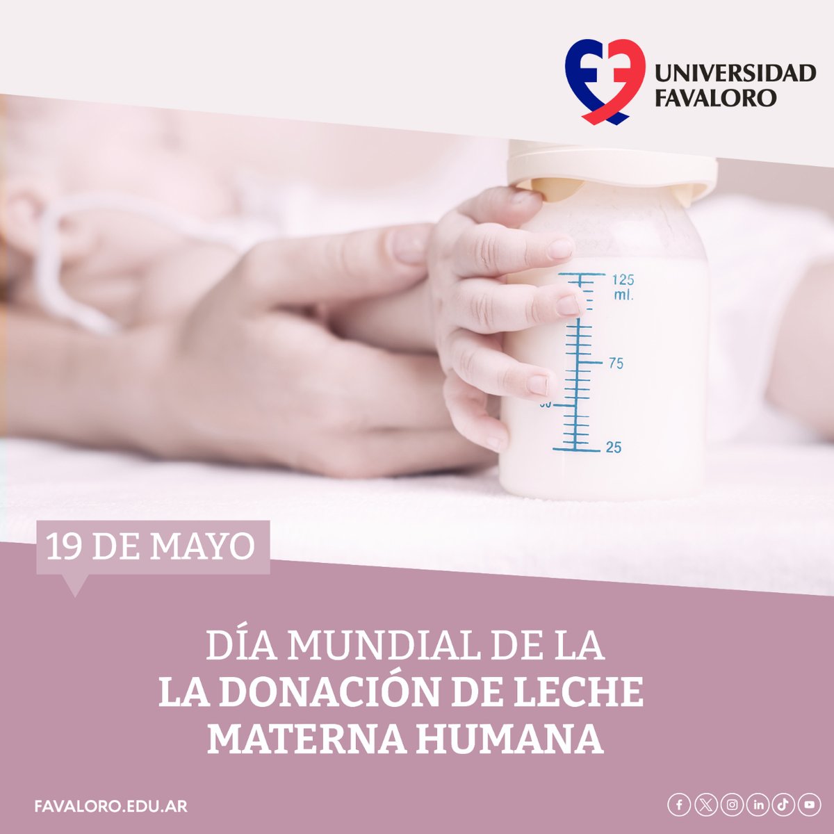 🙌Rendimos homenaje a todas las madres donantes de leche por este acto solidario que ayuda a los y las bebés en alto riesgo.

Fuente: Sociedad Argentina de Pediatría

#DíaMundialdelaDonacióndeLecheMaternaHumana #LecheMaternaHumana #MadresDonantes #ReciénNacidos