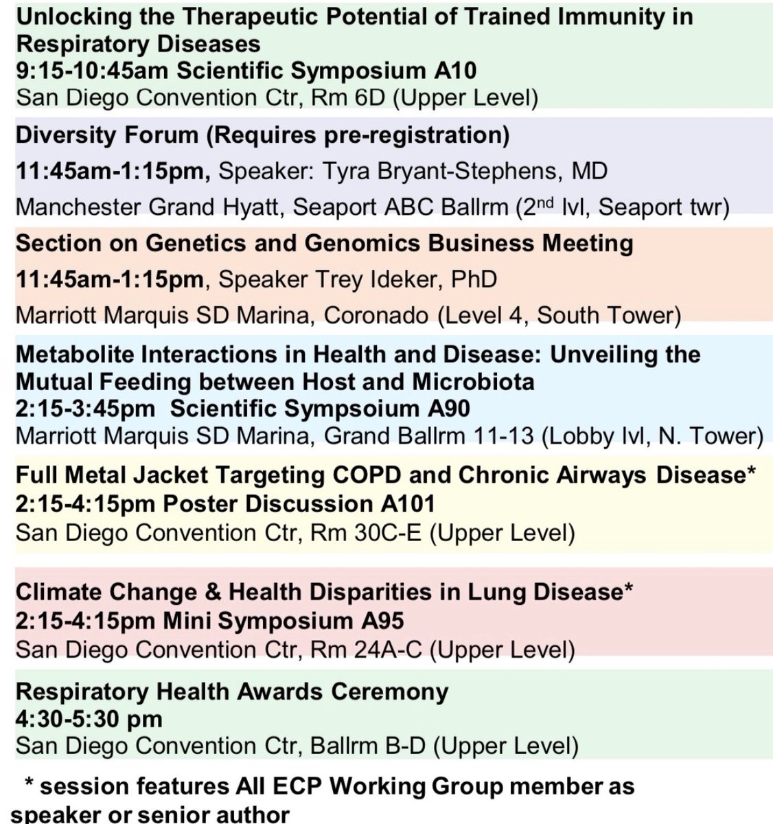 Check out today’s sessions including @ATS_GG membership meeting featuring @TreyIdeker! #ATS2024