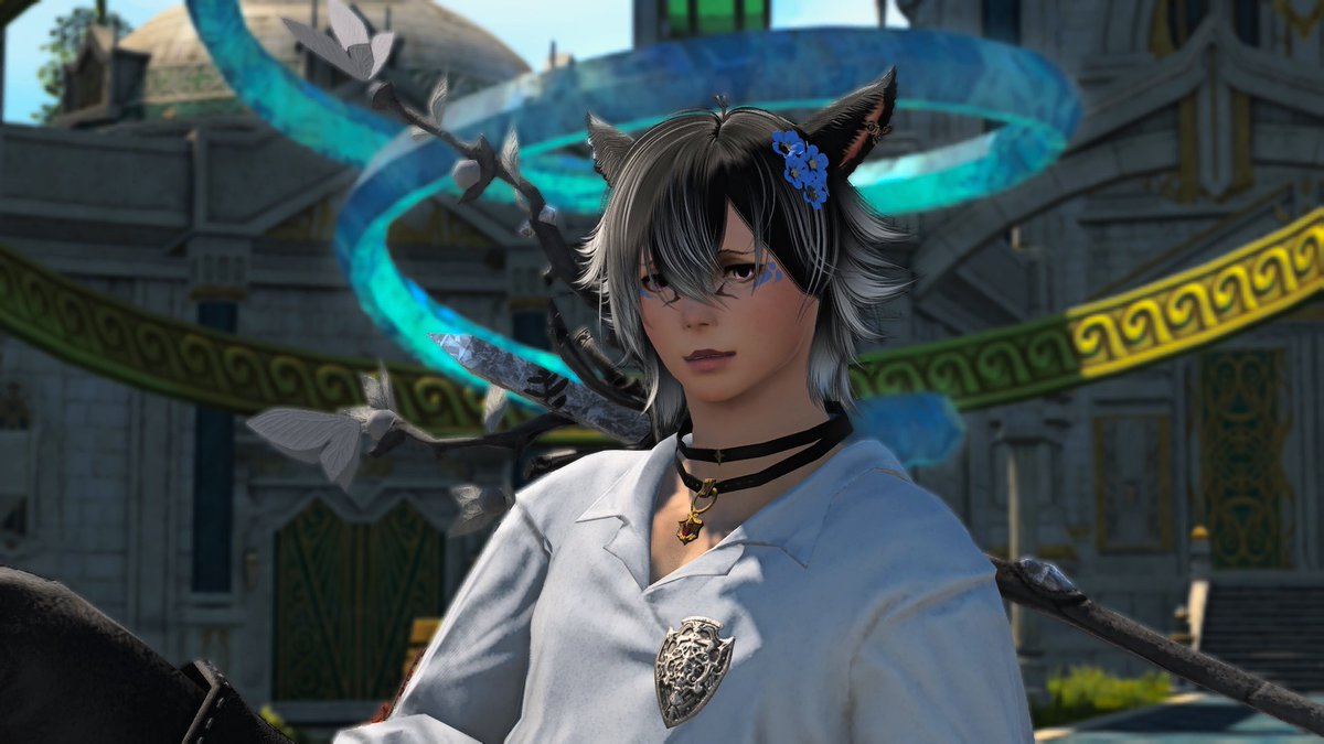 Pyxcit's tweet image. Obsessed with my wol 🩵 #ffxiv #gpose