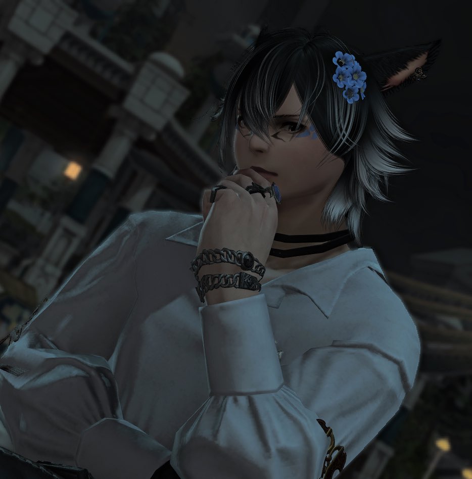 Pyxcit's tweet image. Obsessed with my wol 🩵 #ffxiv #gpose