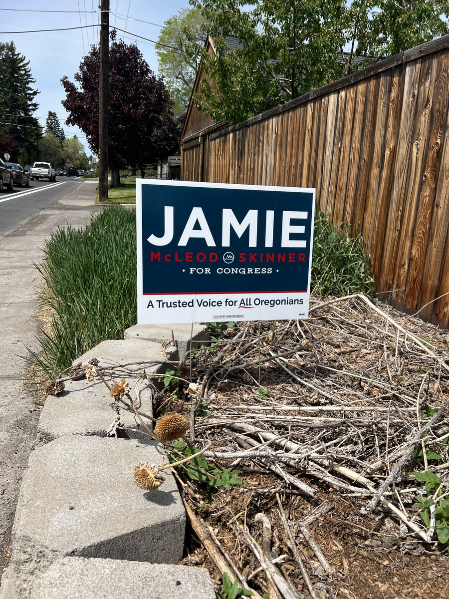 Couldn't have asked for a better day to knock on doors and get out the vote! 

#OR05 #JamieForOregon