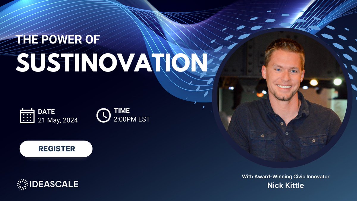 Join us on Tuesday, May 21st for a deep dive into sustainable innovation with Nick Kittle. Gain practical tips on creating a resilient innovation program, building support, and fostering a culture of experimentation.
hubs.la/Q02x9bny0
#InnovationCulture