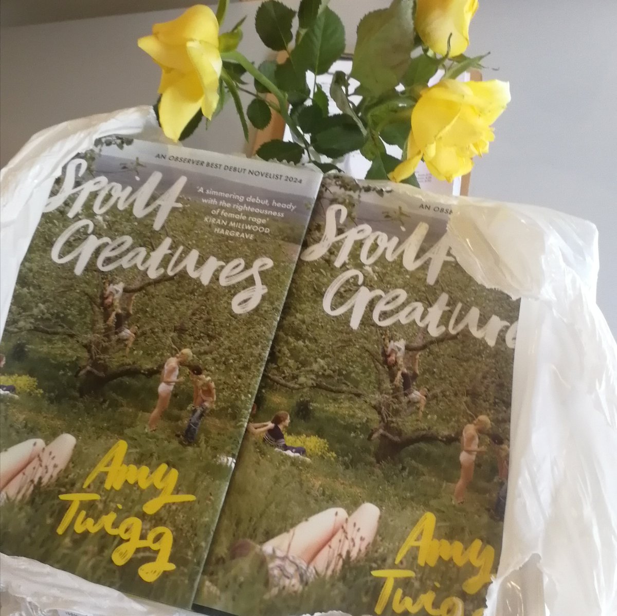 SO EXCITED that these books have arrived and looking forward to our event, chatting all things SPOILT CREATURES with @aetwigg - Weds 19/06 at 18:30 Don't miss your chance to get involved with this simmering debut full of female rage... Tickets 👇
