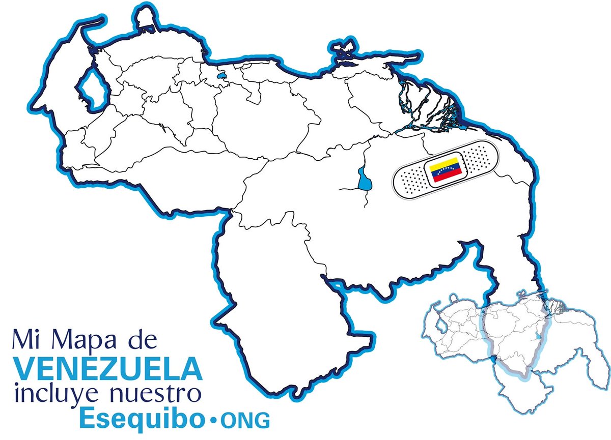 ¡Vamos Venezuela!

Apartemos la apatía y el desconocimiento y no sigamos publicando mapas mutilados. Existen 1.075.987 km2 de motivos para que nuestra Nación incluya el Territorio Esequibo. #19May #MiMapa