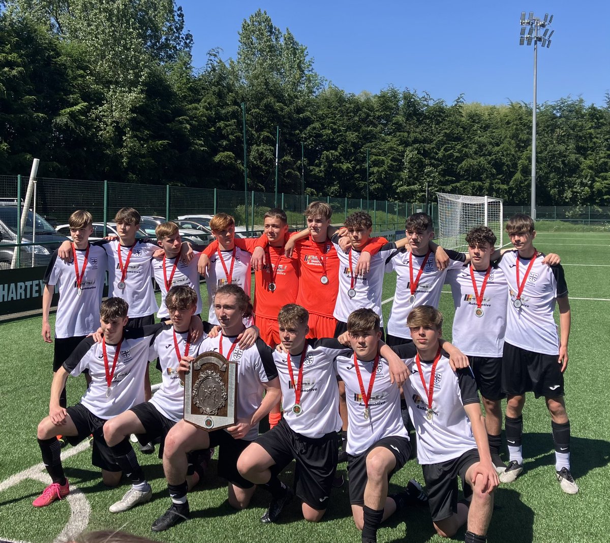 Miriamlemon's tweet photo. A win on penalties for Flintshire School boys U15s in the final of the Welsh Schools FA comp today @HawardenPE https://t.co/OtyhLVcFnD