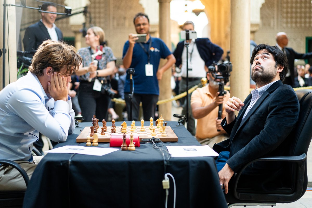 For those who missed day 1 of Casablanca Chess, here is a video Recap by GM Laurent Fressinet and WGM Anna Burtasova! 👇 Watch here 🔗youtu.be/RTJJ9gfC1aE 📷 @LennartOotes