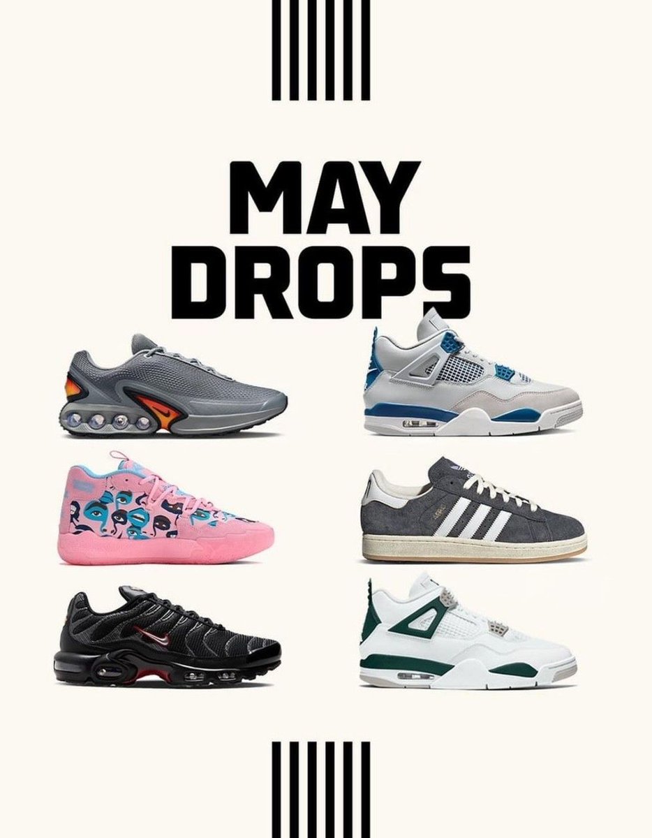 Have you had a chance to check out the amazing May drops at Footlocker? Elevate your style with some heat just in time for summer 😮‍💨🔥 #nikedn #jordan4 #pumamb03 #adidascampus #niketn #footlockerukire