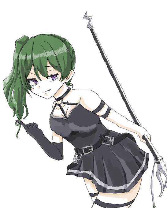 RT : #このタグを見た人は黙って武器を持ったキャラを貼る