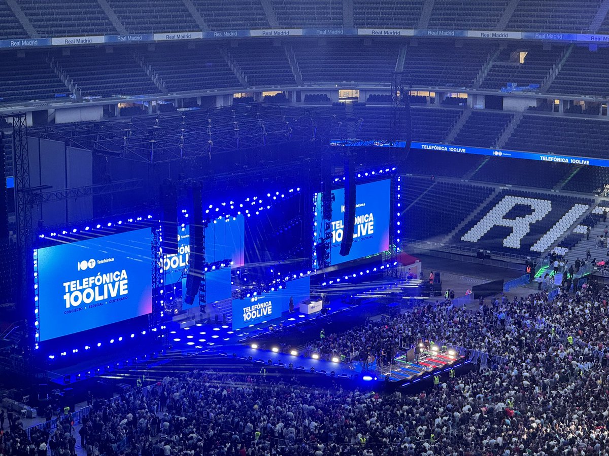 🤩🥳 #Telefónica100Live