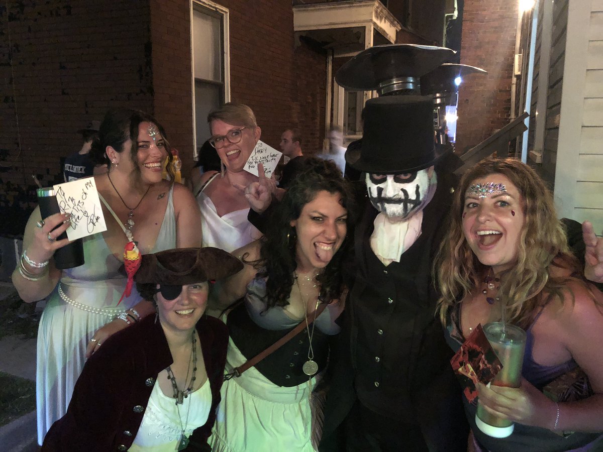 Lots of people took pictures with Grim at Cousins Lounge last night! Do you have any pictures with or of Grim? Tag me and I will share them and they may even be featured on the official GrimRock website! @millvale_music Festival rocked!