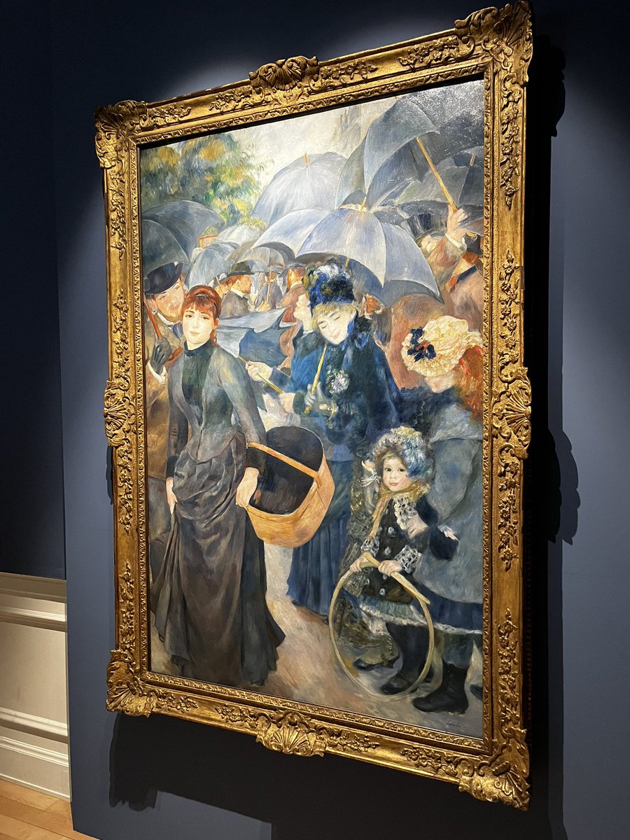 Also saw this today, extremely lovely bit of yer genuine Renoir at @leicestermuseum, on tour from the @NationalGallery #NG200