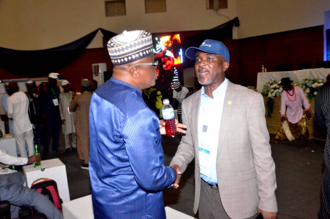 2002Idris's tweet image. With the 32nd President of NMA, at the CICC, Calabar, venue of election during the 64th NMA ADM 5-12th May2024