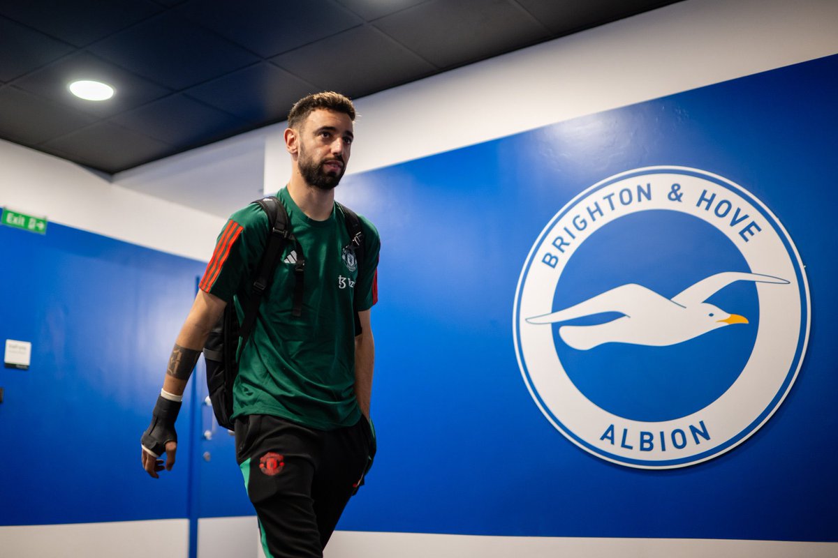 🚨 Bruno Fernandes don report for Brighton house. Goal and Assist abeg! #BHAMUN