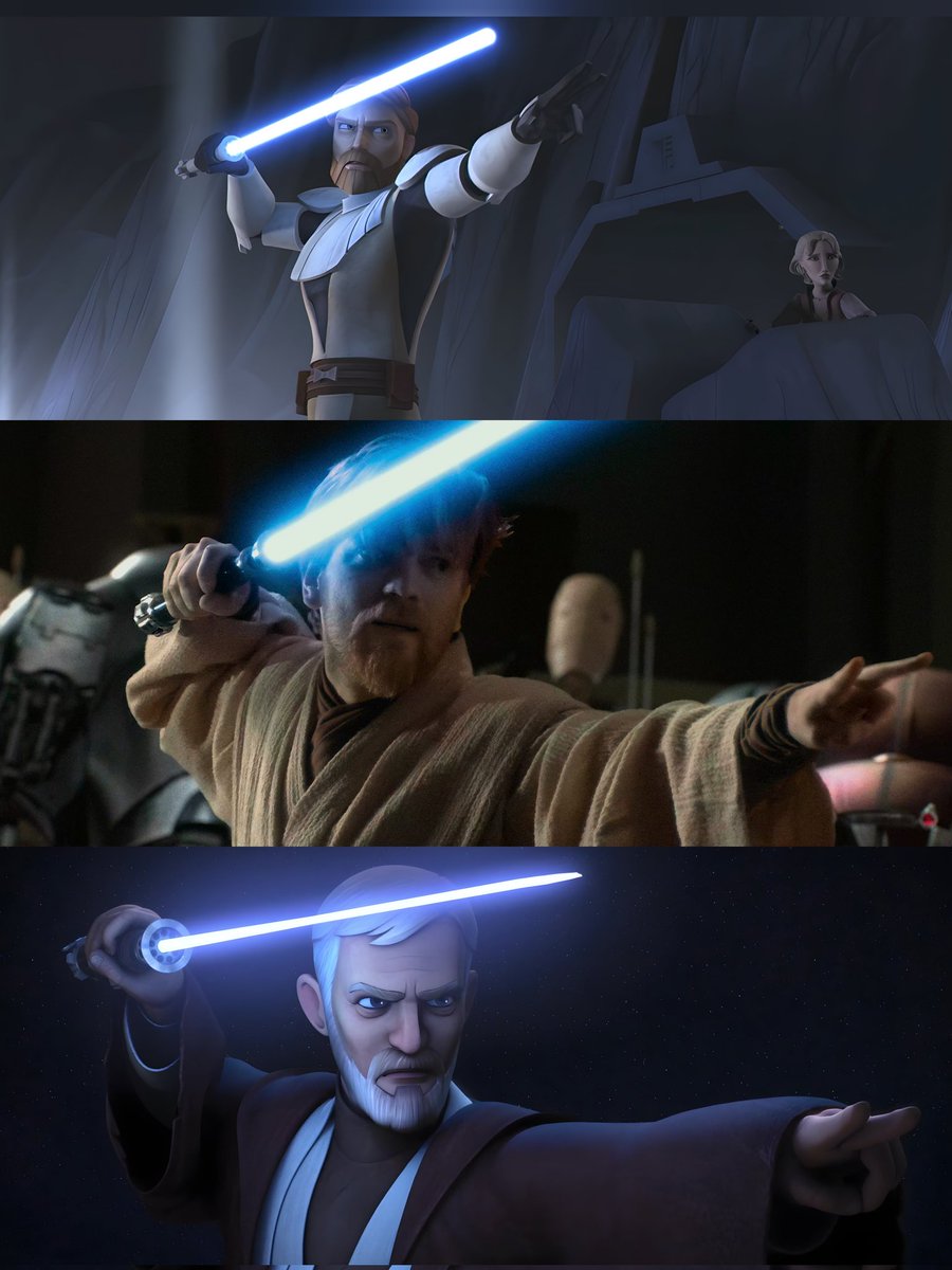 It's an Obi-Wan Kenobi type thing