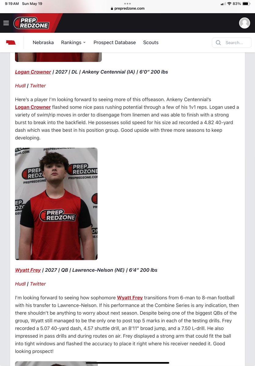 Thank you for the write up <a href="/PrepRedzoneIA/">Prep Redzone Iowa</a>!