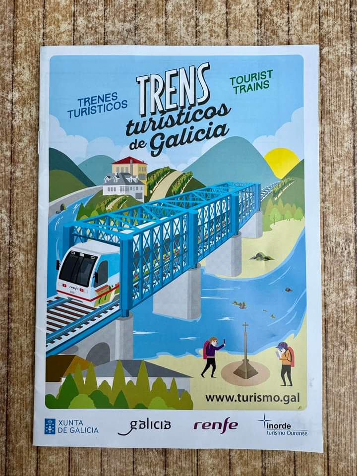 Volta o programa dos nosos trens turísticos, unha das iniciativas máis interesantes para coñecer a oferta turística de Galicia de xeito sostible. Consigue hoxe gratuitamente co teu xornal os itinerarios desta tempada. Os billetes xa están á venda! 🔗 xunta.gal/notas-de-prens…