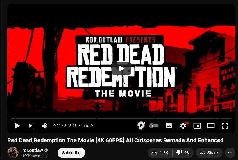 RDRRemastered's tweet photo. megathread on the rdr.outlaw situation. cant believe its led to this but he refuses to own up, take responsibility, and apologise. quite the opposite actually. https://t.co/Nw3ammcnnU