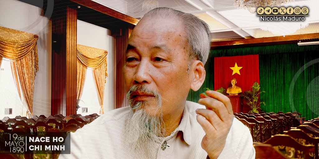 A 134 años del nacimiento del líder de la revolución vietnamita, héroe de la liberación y hombre eminente de la cultura en su país, Ho Chi Minh, destacamos su vida, su carrera y pensamiento revolucionario; eterna fuente de inspiración para todos los corazones amantes de la Paz y